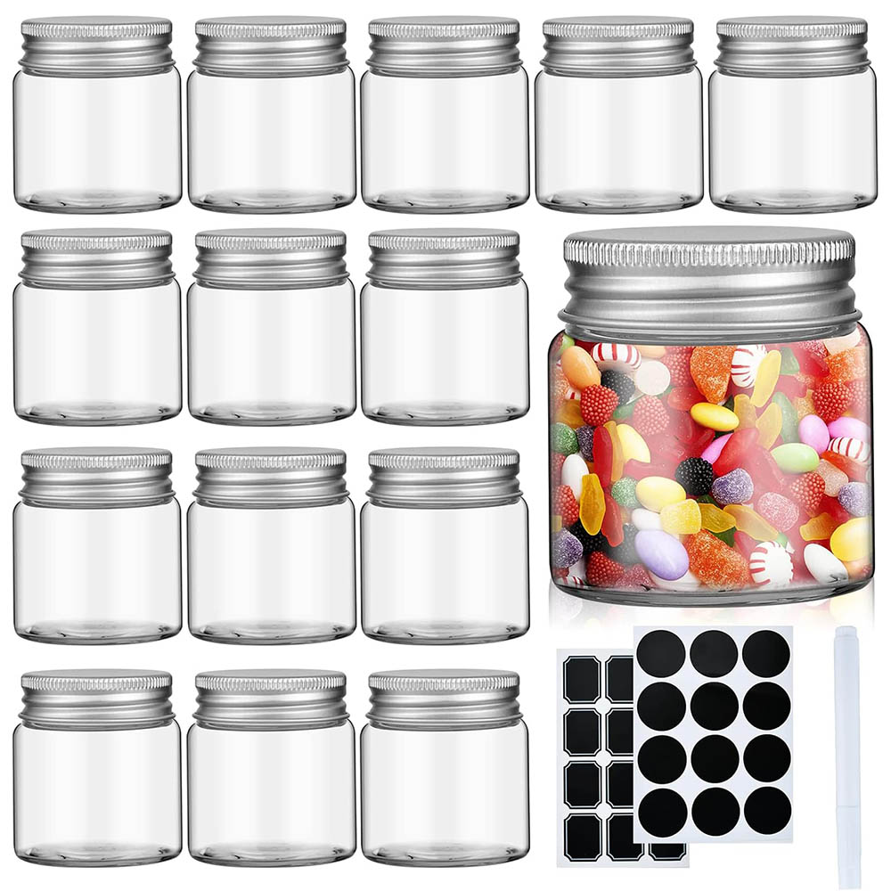 Baby Food Jars Glass - Mini tarros de albañil de 2oz,