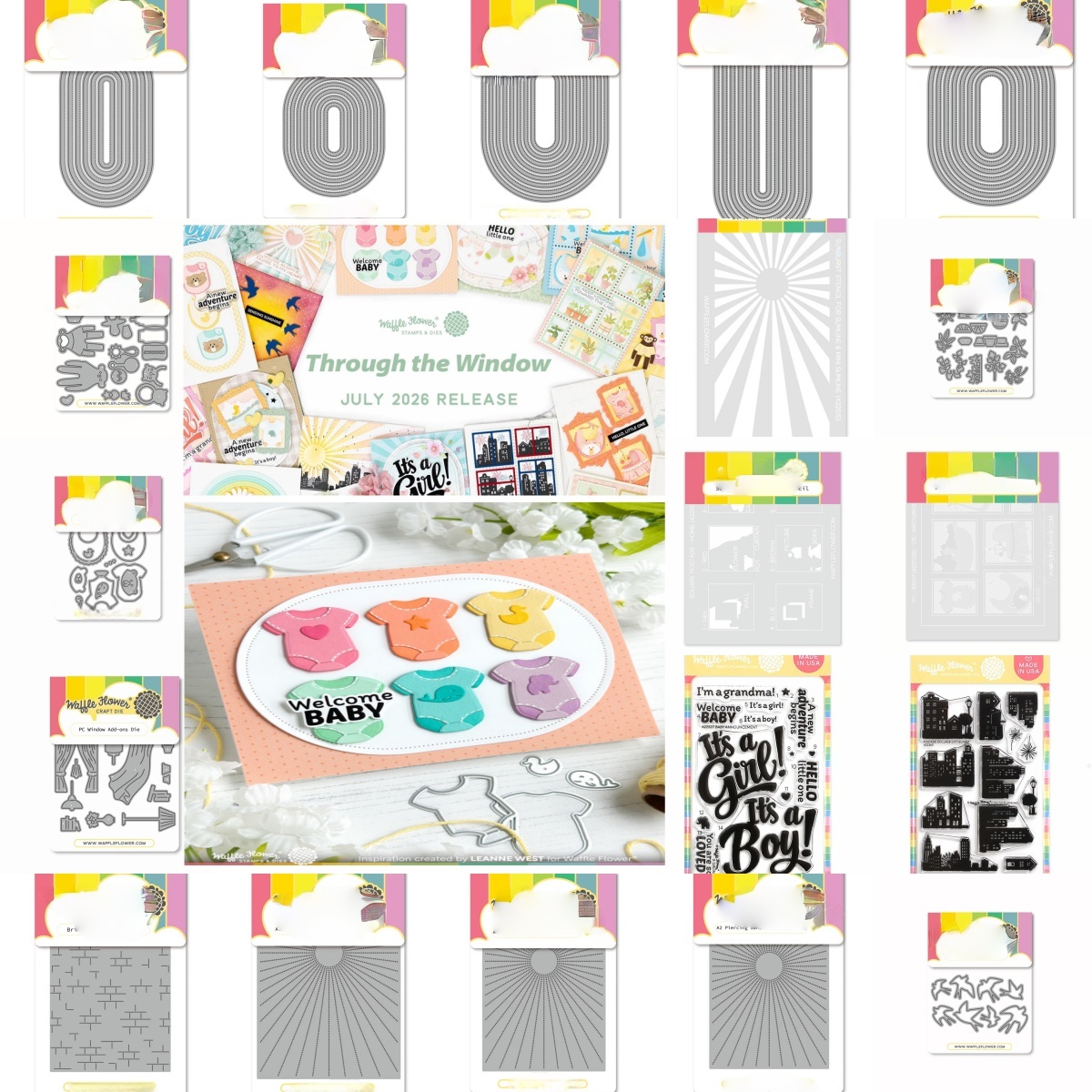 Baby Food Bag - Julio 2026 Troqueles de corte de