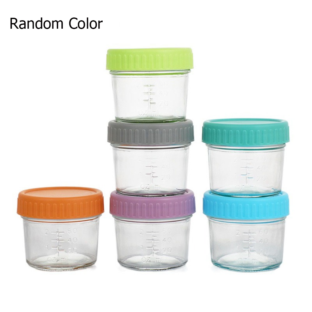 Baby Food Jars Glass - Tarro de vidrio multiusos para comida
