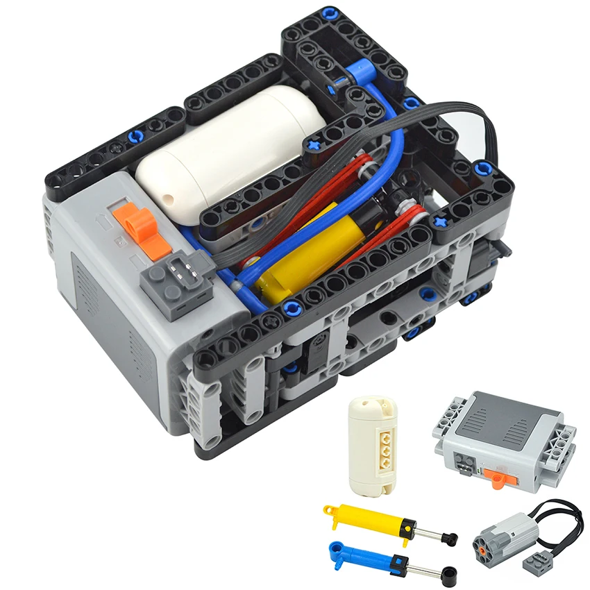 Lego Set Technic - Nuevos ladrillos, neumática técnica, compresor eléctrico