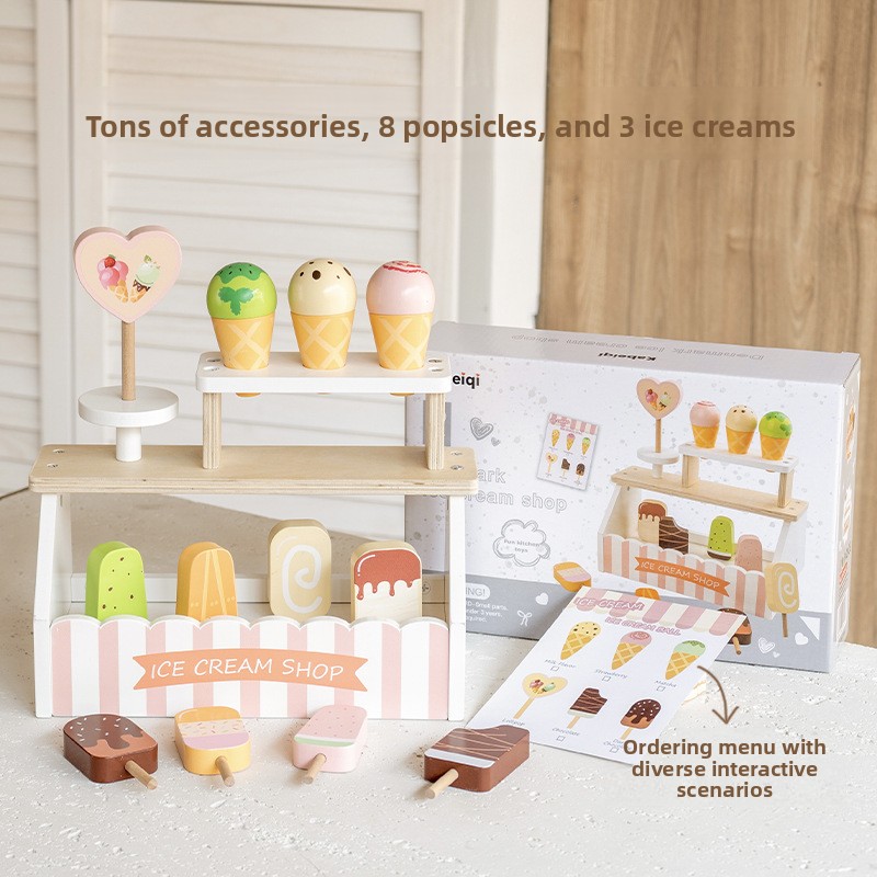 Baby Food Restaurant - Juguete de Madera para Niños, Juego