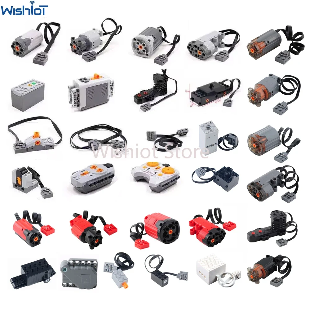 Lego Set Technic - Funciones de energía, piezas técnicas de
