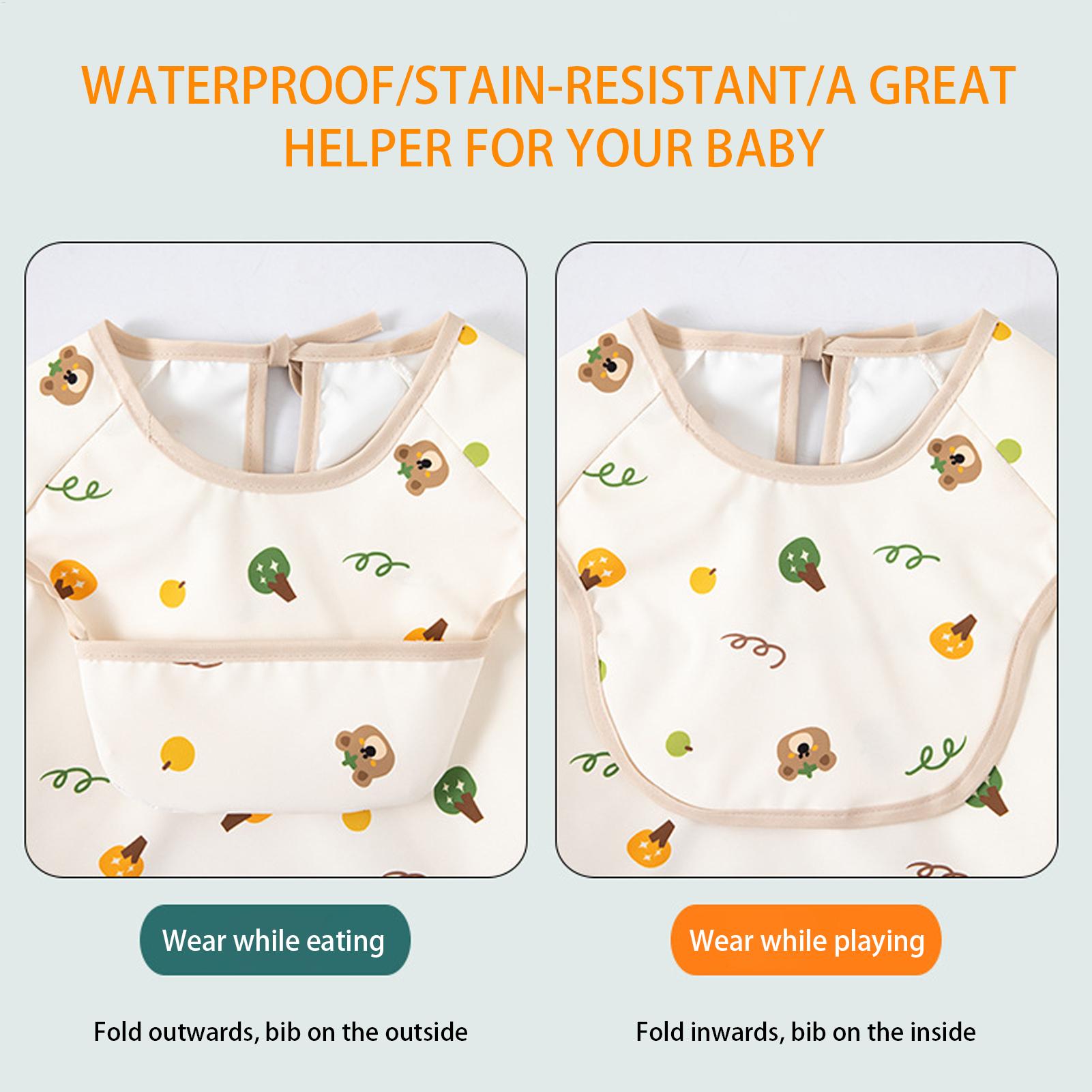 Baby Food Restaurant - Babero para niños, suave, ajustable, con