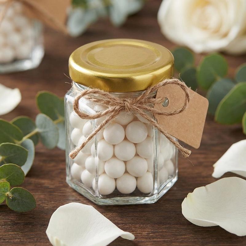 Baby Food Jars Glass - Frascos Hexagonales Mini al por Mayor
