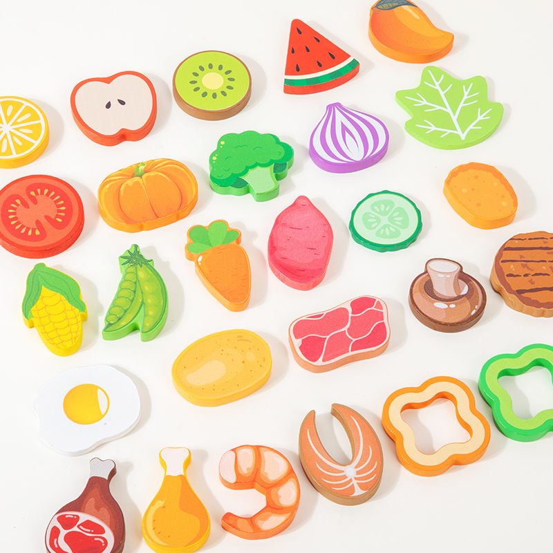 Juego de Juguetes de Madera pa - Baby Food Under 1 Year reseña y precio