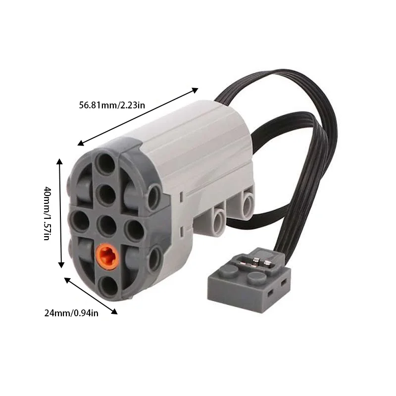 Servomotor L + Control remoto  - Lego Set Technic reseña y precio