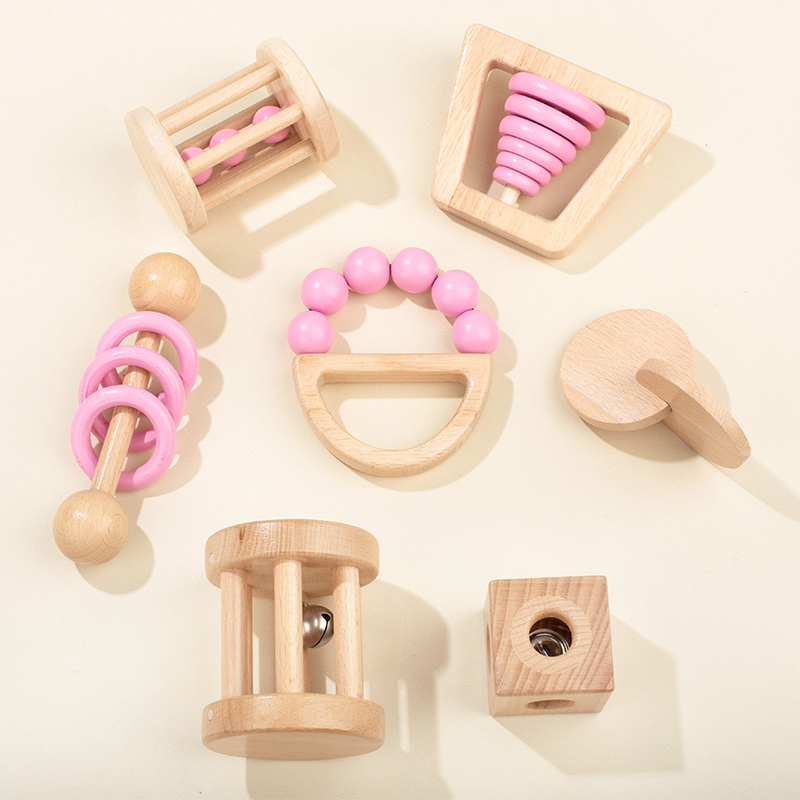 Juguetes de madera Montessori, - Baby Food Under 1 Year reseña y precio