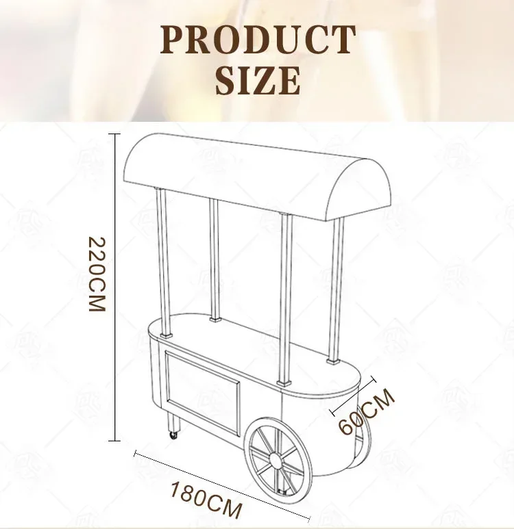 Carrito de Dulces Personalizab - Baby Food Catering reseña y precio