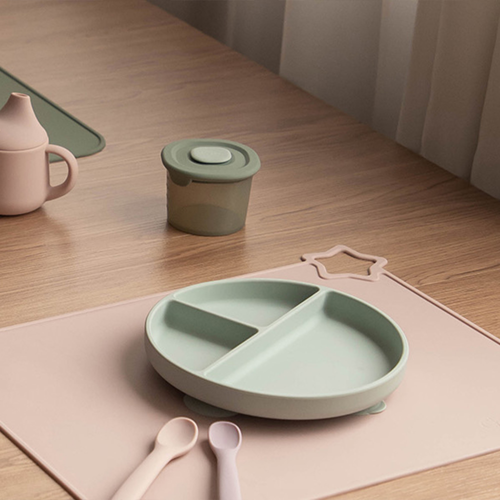 1 mantel individual de silicon - Baby Food Restaurant reseña y precio