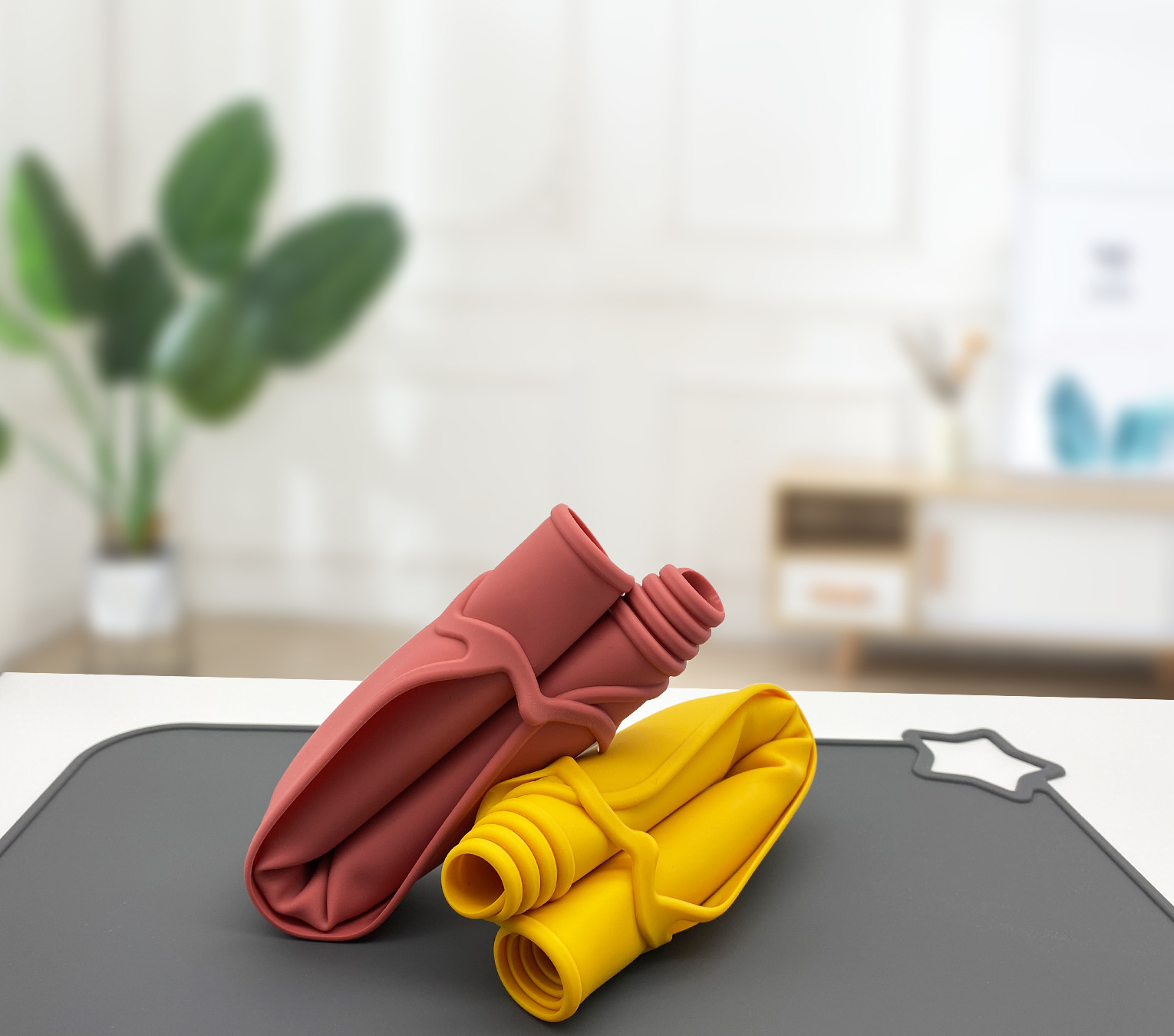 1 mantel individual de silicon - Baby Food Restaurant reseña y precio
