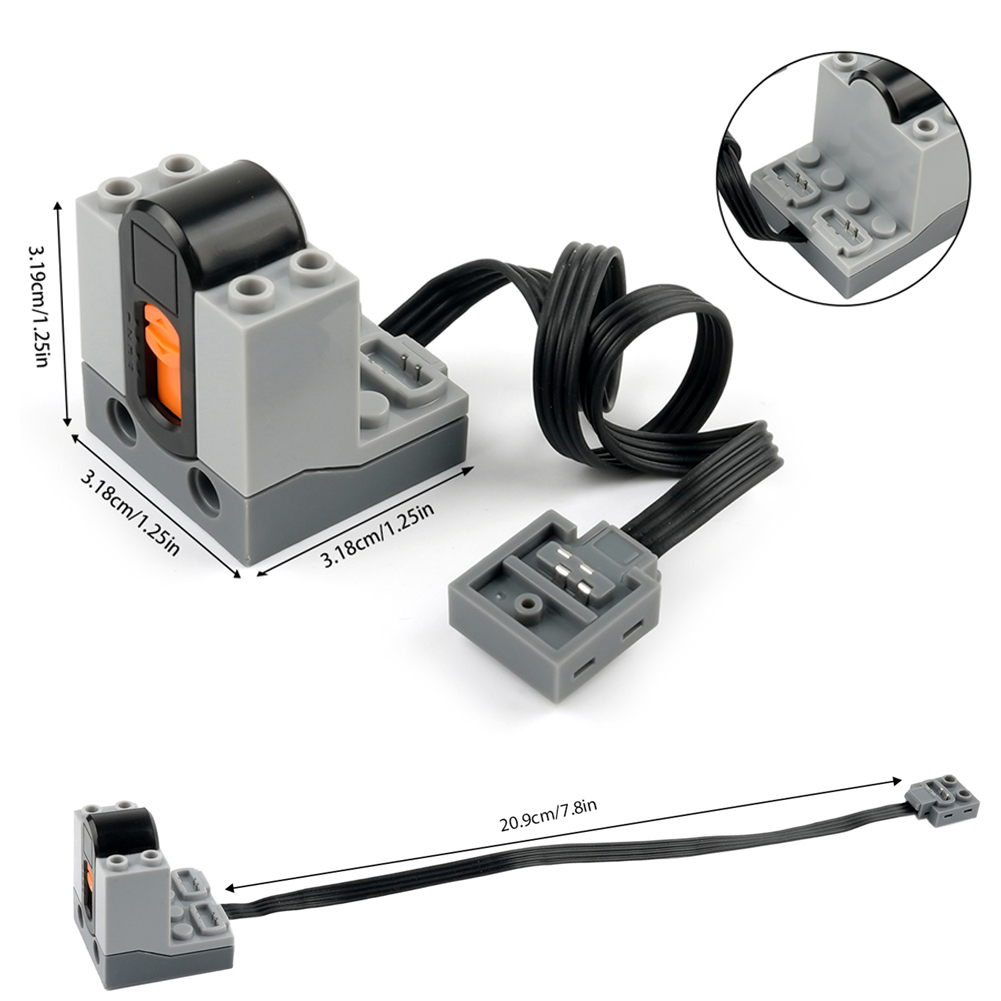 Piezas técnicas MOC Power Func - Lego Set Technic reseña y precio