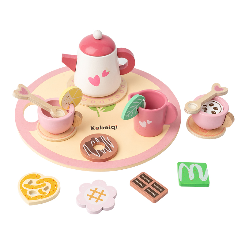 Juego de té de madera para niñ - Baby Food Under 1 Year reseña y precio