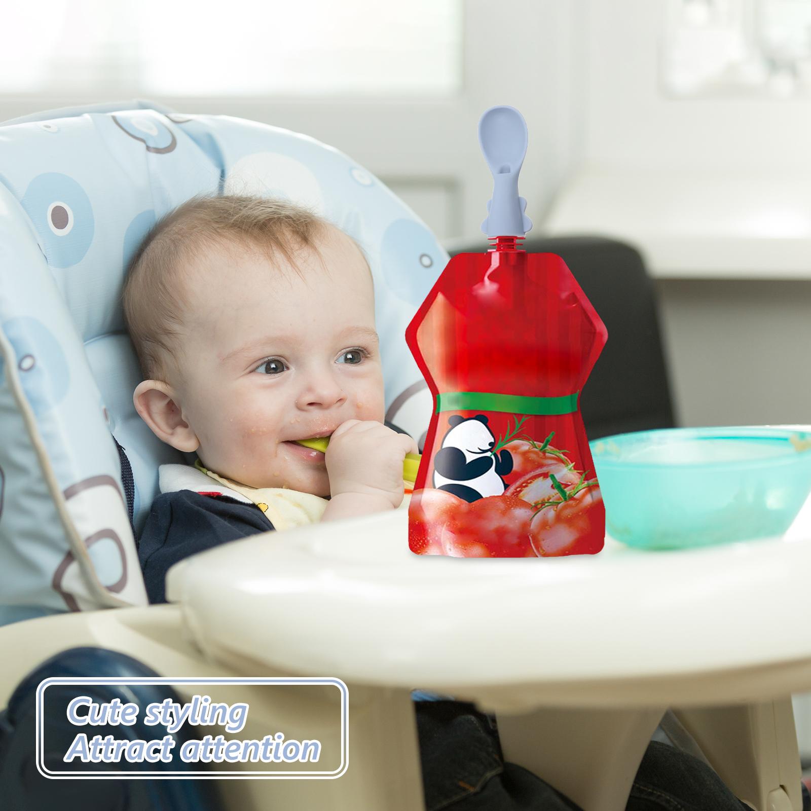Juego de cucharas para bolsa d - Baby Food Variety Pack reseña y precio