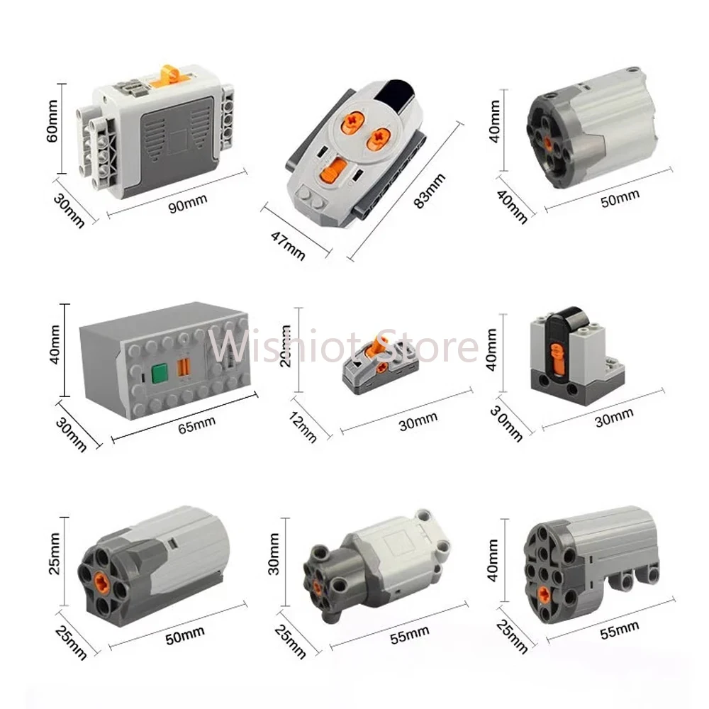 Funciones de energía, piezas t - Lego Set Technic reseña y precio