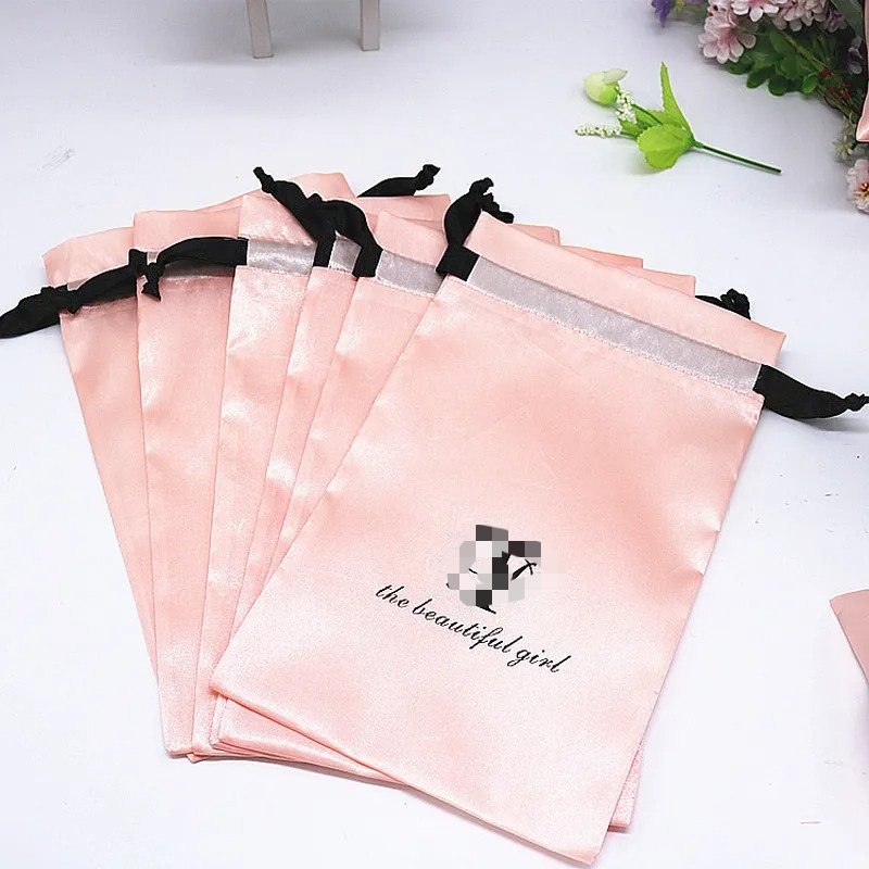 Bolsa de satén de seda rosa pa - Baby Food Bag reseña y precio