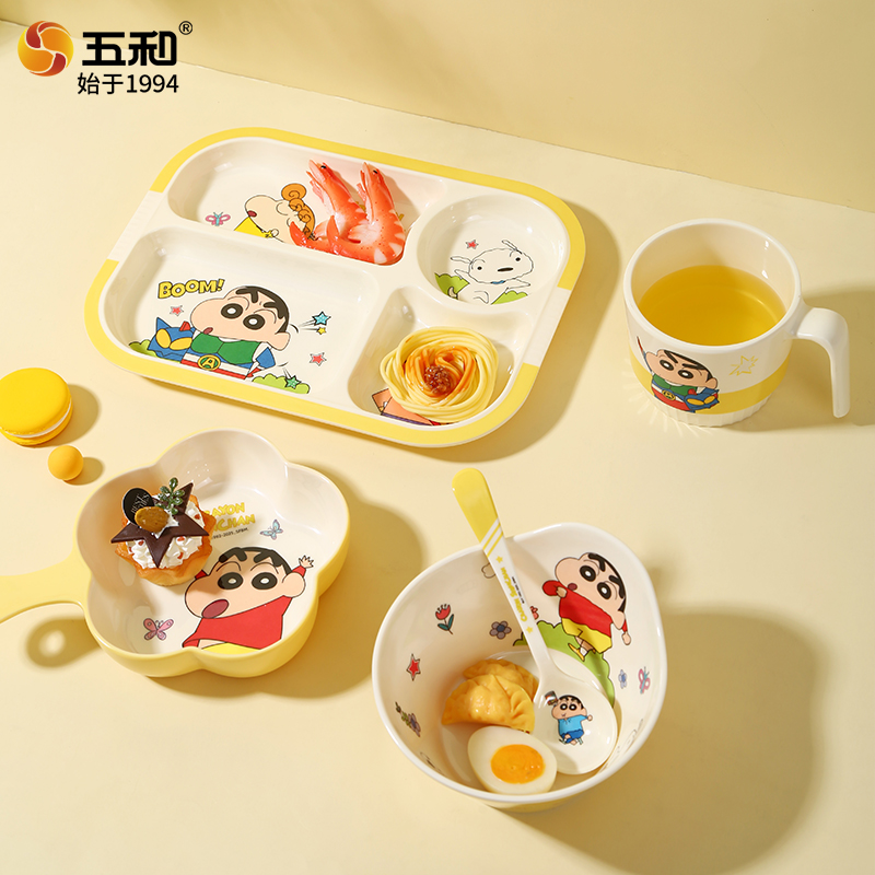 WUHE Crayon Shin Chan - Tazón  - Baby Food Under 1 Year reseña y precio