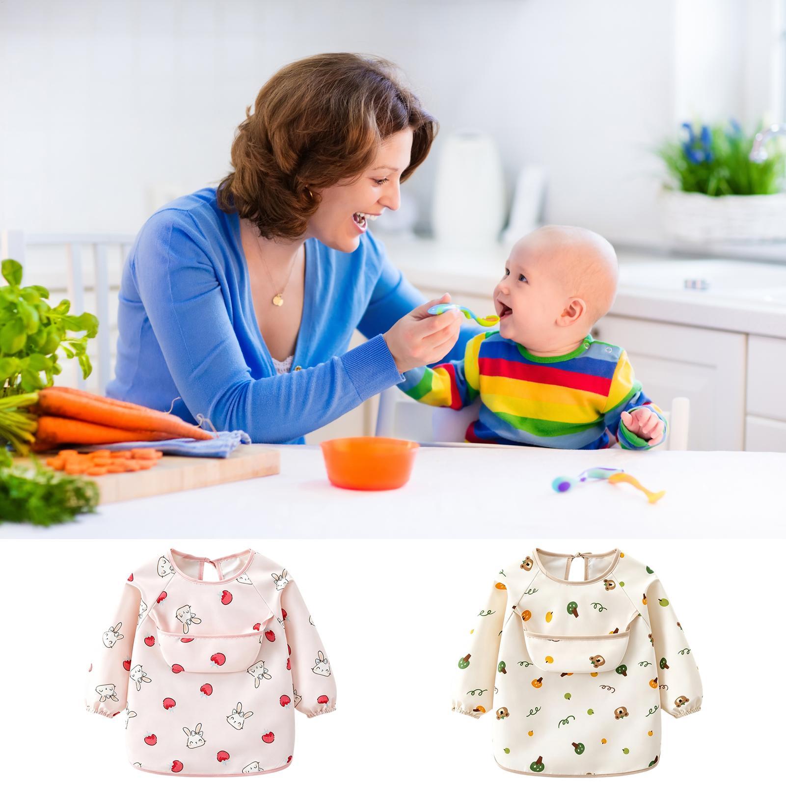 Babero para niños, suave, ajus - Baby Food Restaurant reseña y precio