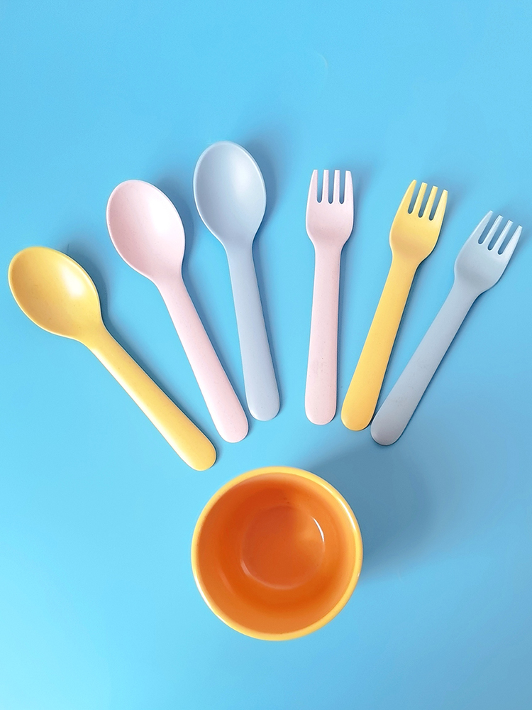 Juego de Cubiertos de Fibra de - Baby Food Restaurant reseña y precio