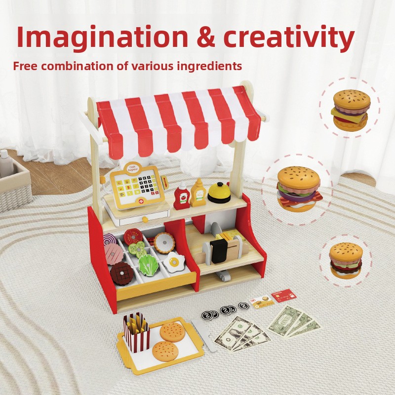 Juguete de Madera para Niños,  - Baby Food Restaurant reseña y precio